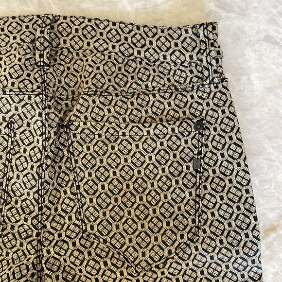 GENETIC Black and Gold Pants - Patterned Jeans - Patterned Pants - Size 25 - Picture 5 of 11